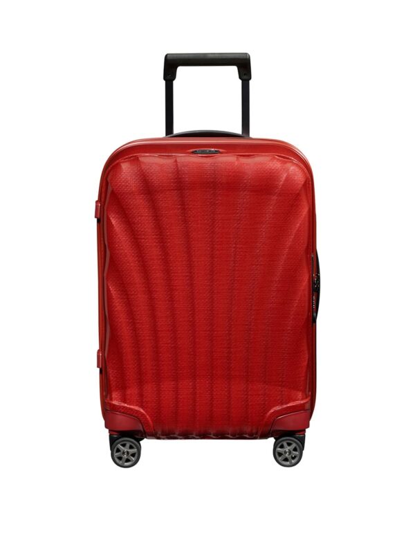 trolley 55cm c-lite samsonite colore rosso