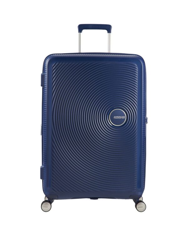 trolley 67cm soundbox american tourister midnight navy