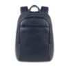 zaino porta pc in pelle modus piquadro blu