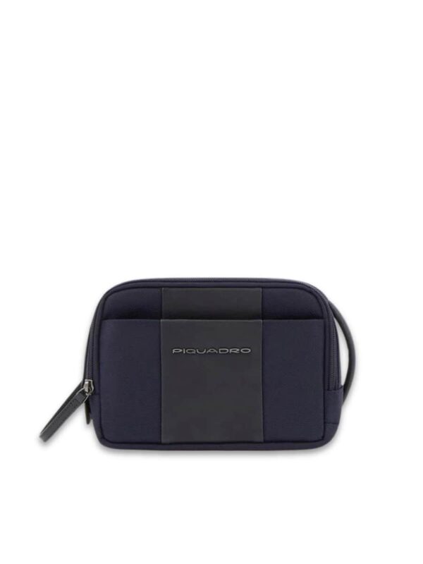 beauty case brief piquadro blu