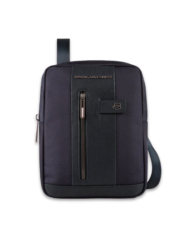 borsello porta ipad brief piquadro blu