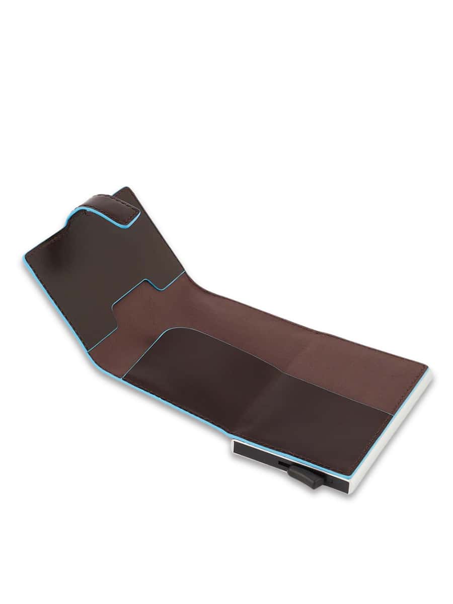 Porta carte di credito in metallo Blue Square Piquadro - immagine 3