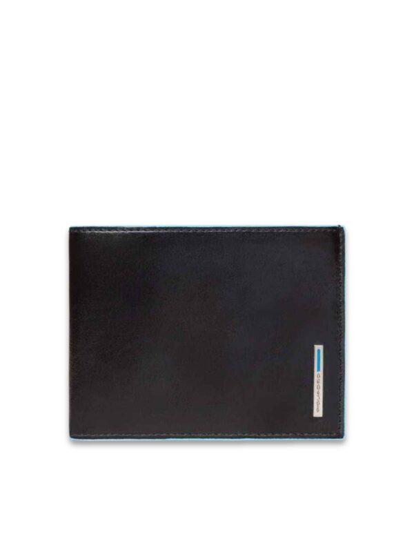 Portafoglio Classico Piquadro in Pelle nero