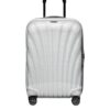 trolley 55cm c-lite samsonite off white