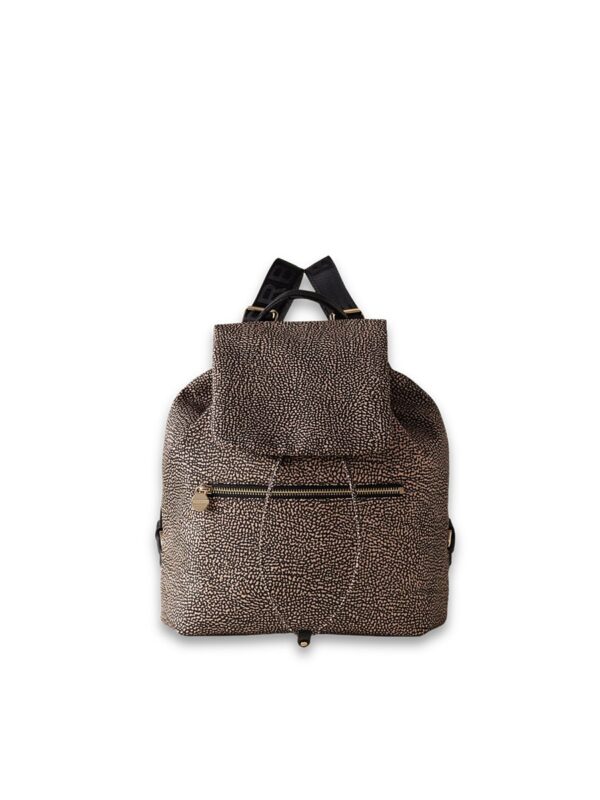 zaino eco line medium borbonese colore op natural black