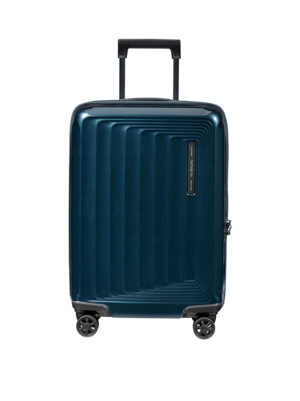 Trolley Nuon 55cm Samsonite Colore Metallic Dark Blue