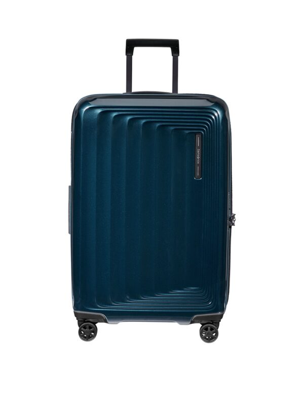 Trolley Nuon 69cm Samsonite Colore Metallic Dark Blue