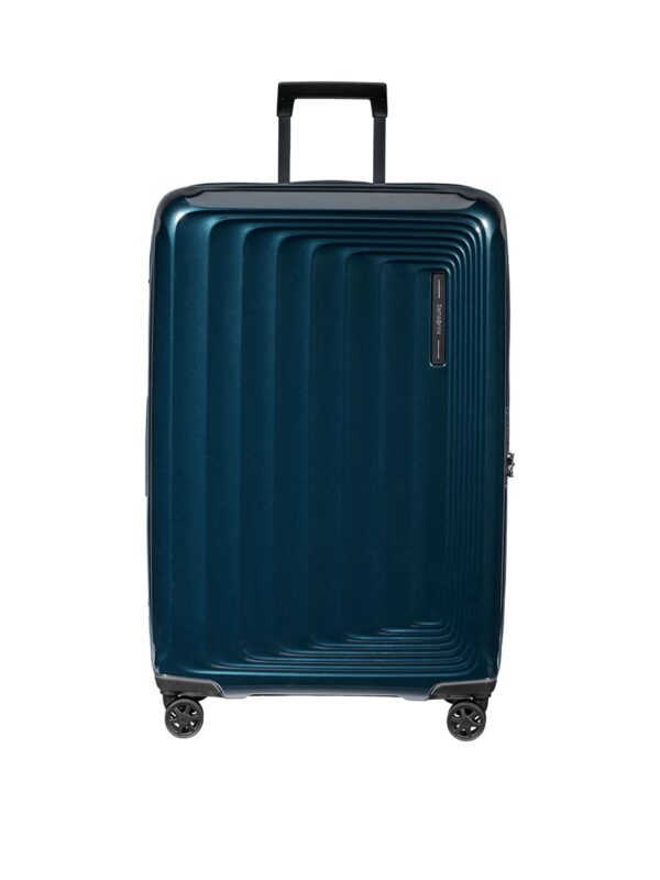 Trolley Nuon 75cm Samsonite Colore Metallic Dark Blue
