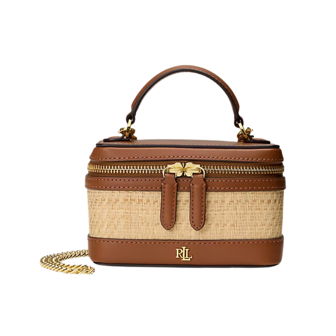 Borsa Halle Rafia Ralph Lauren