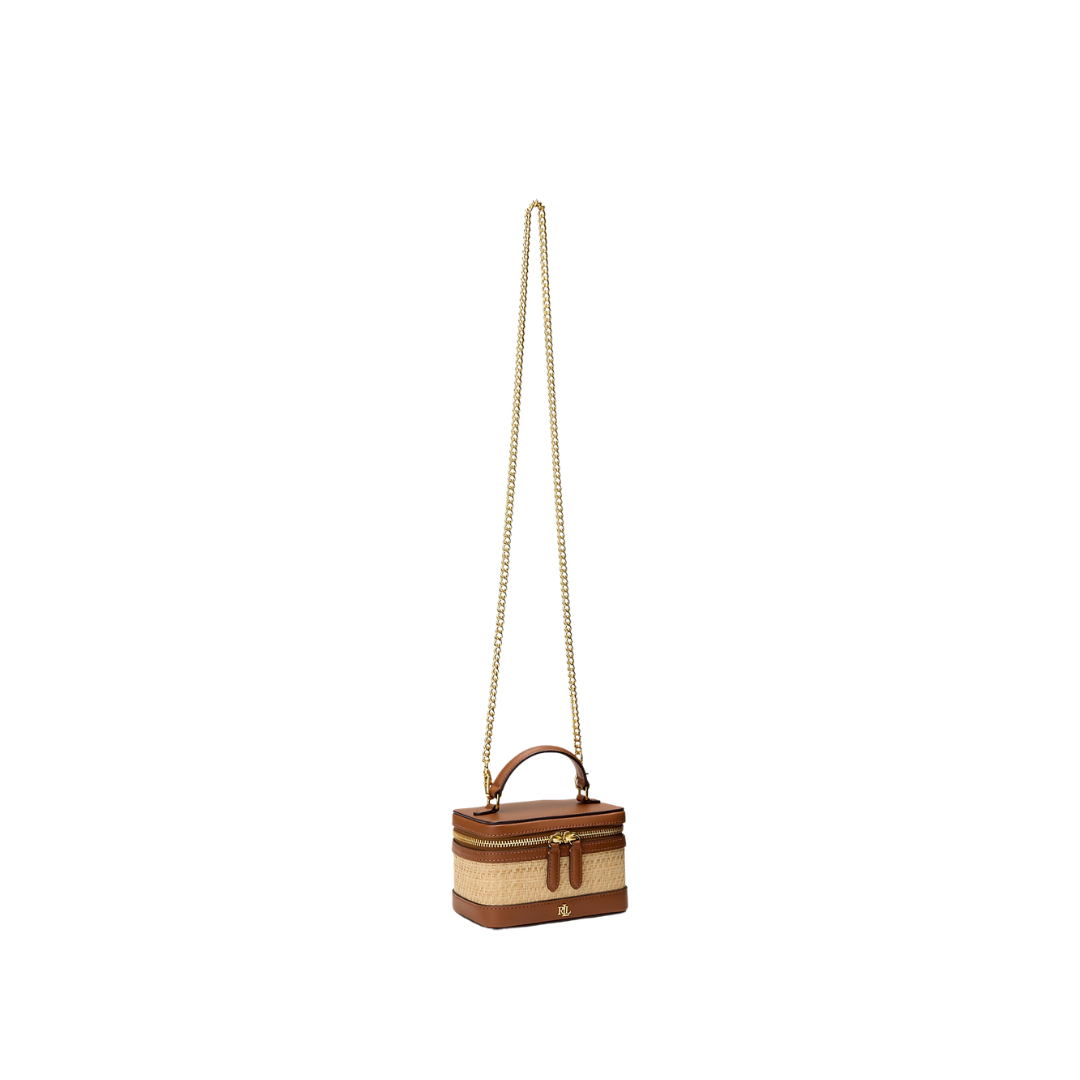 Borsa Halle Rafia Ralph Lauren - immagine 3