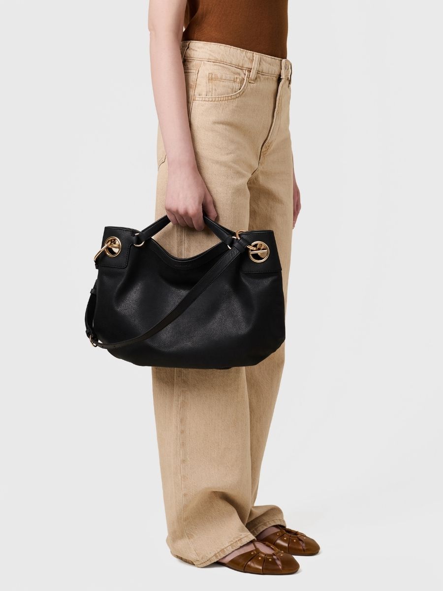 Borbonese - LONDON Borsa Hobo Medium - immagine 5