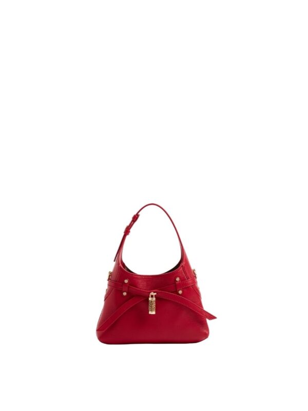Borbonese B-Halo – Borsa hobo Mini in vitello pashmina
