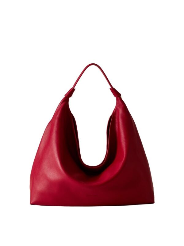 Borbonese Plié – Borsa hobo Medium in vitello pashmina