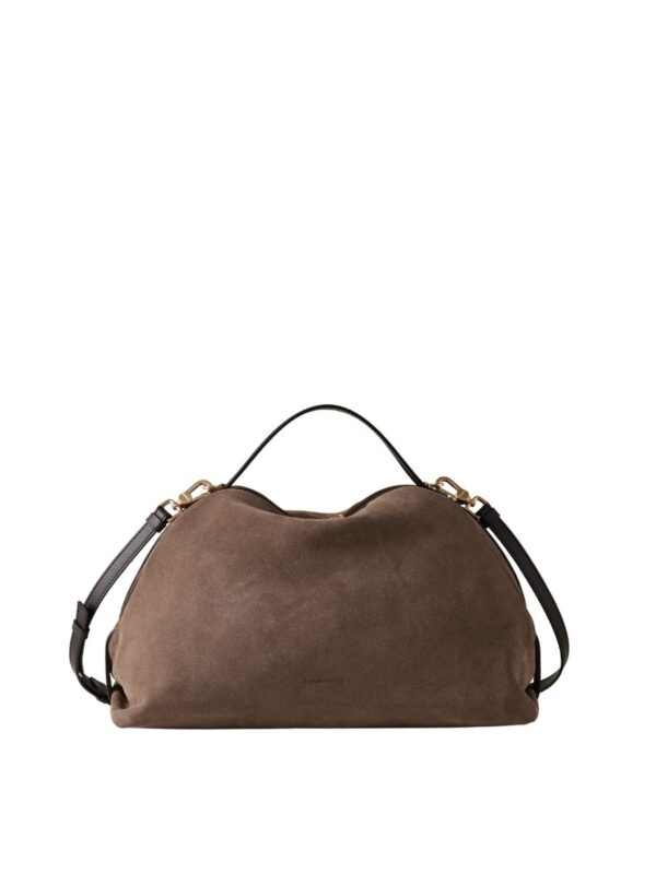 Borbonese Sexy – Borsa Medium in crosta scamosciata