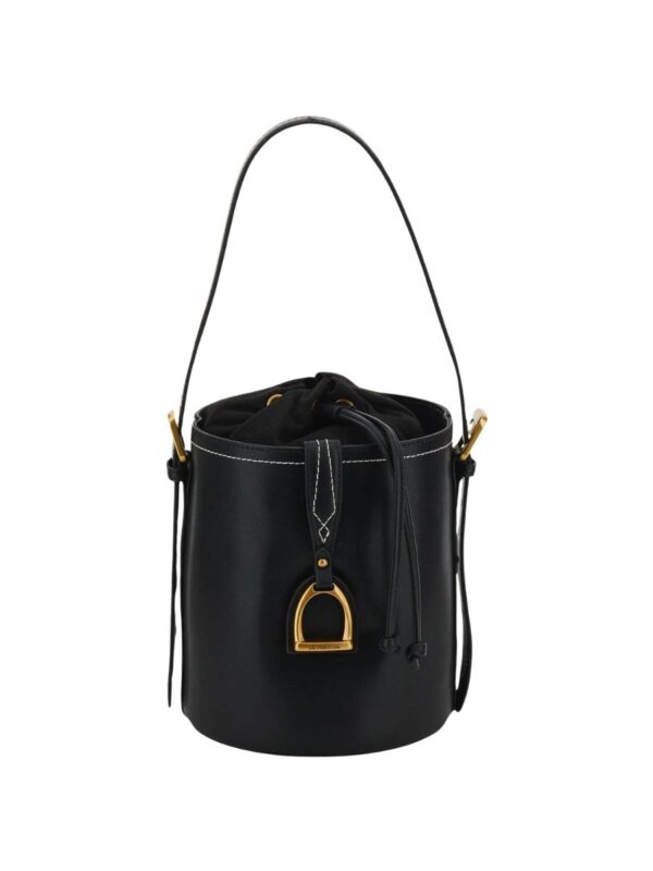La Martina Small Bucket – Borsa a secchiello in vitello con maxi fibbia
