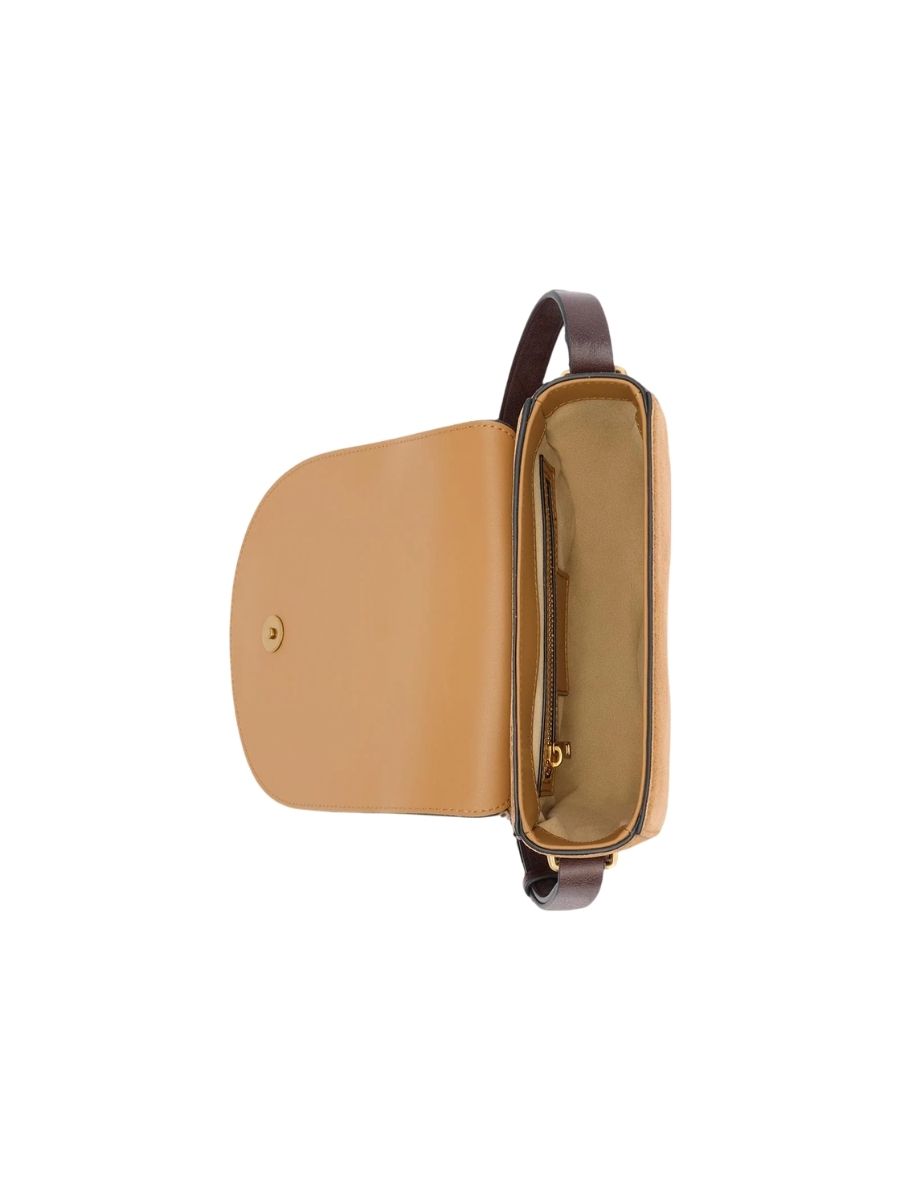 La Martina Crossbody Small – Borsa a tracolla in camoscio - immagine 3