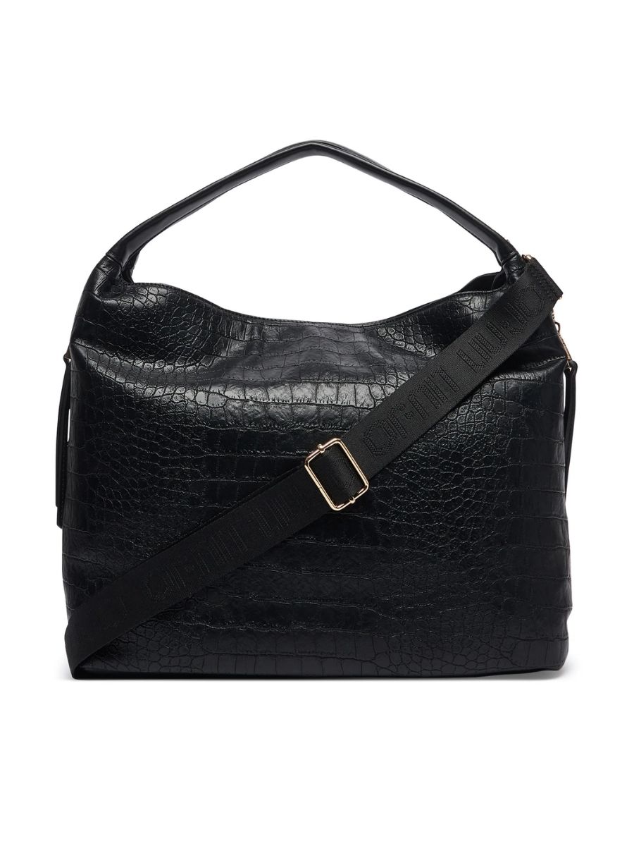 Tote Bag Grande Liu Jo Effetto Cocco Nero - immagine 6