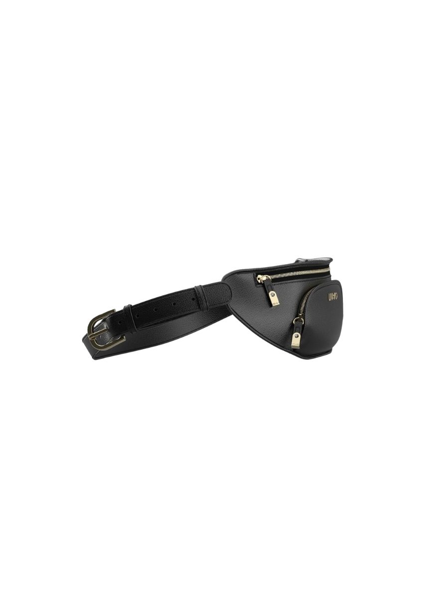 Marsupio Liu Jo con Logo Nero, Linea ECS - immagine 3