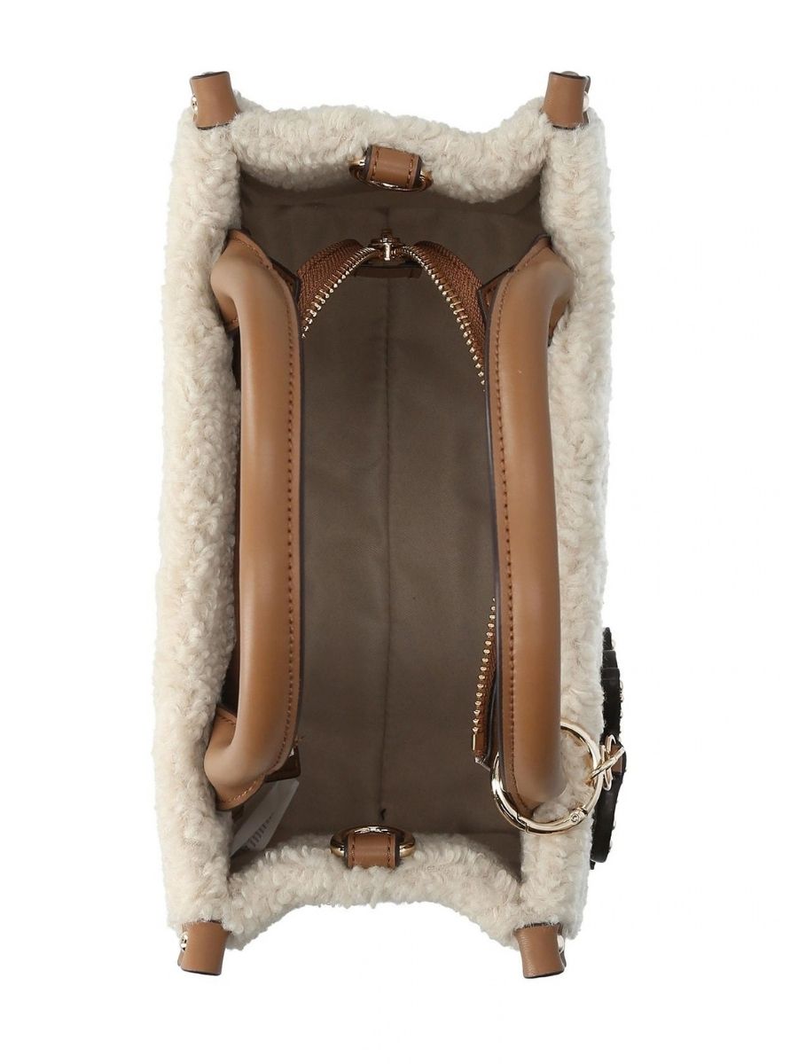 Borsa Piccola Liu Jo Teddy Panna con Charm Strass - immagine 5
